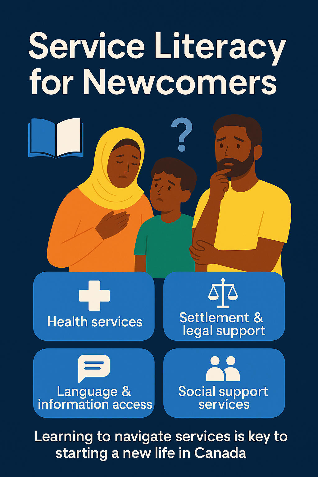 Navigating New Lives: Why Service Literacy Matters for Newcomers