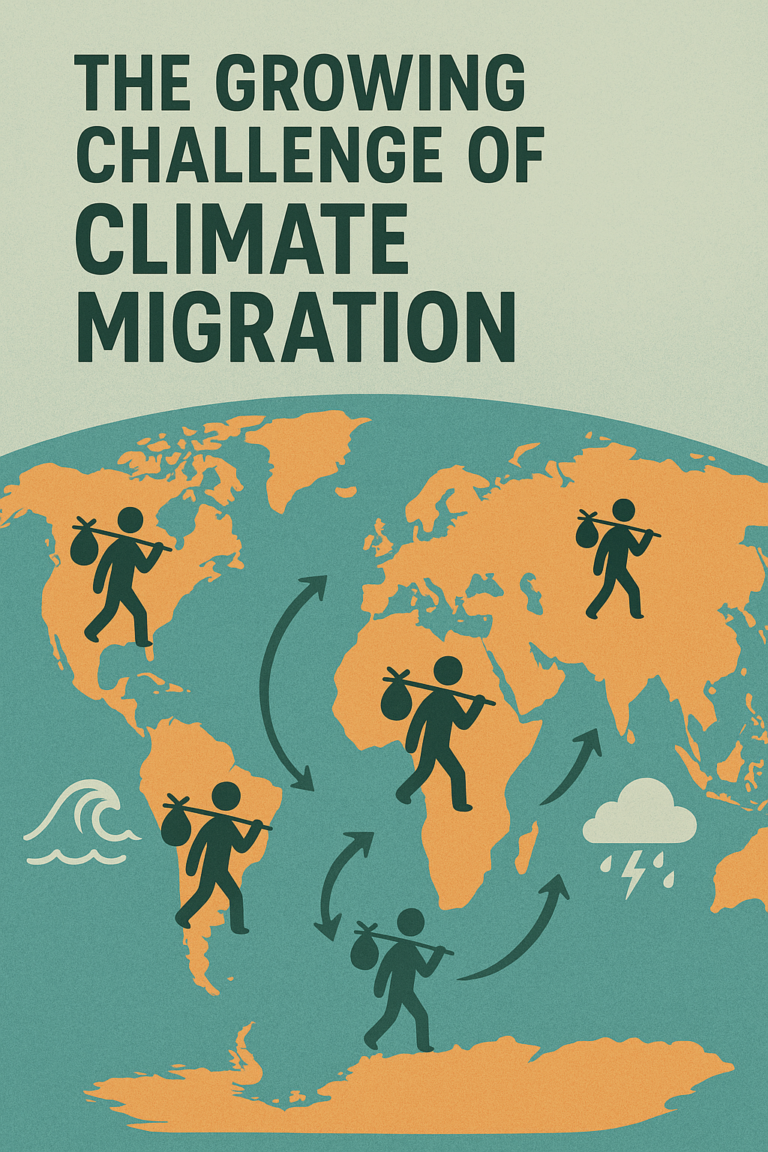 El creciente desafío de la migración climática